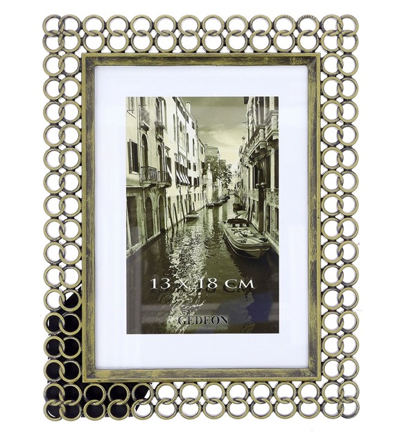 Decorative metal brass frame 13x18cm RM1457G