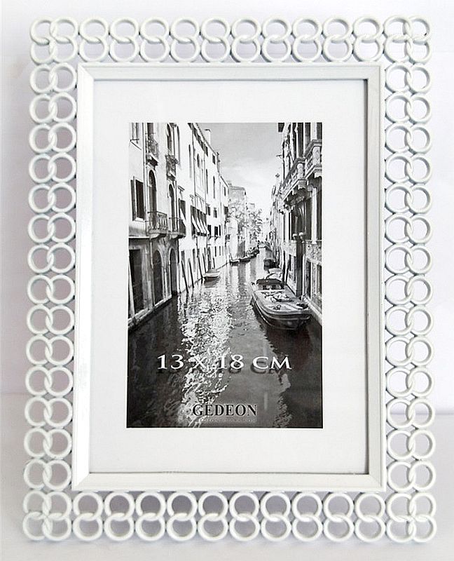 Decorative metal brass frame 13x18cm RM1457W