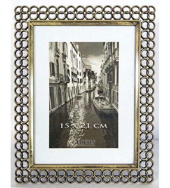 Decorative metal brass frame 15x20cm RM1468G