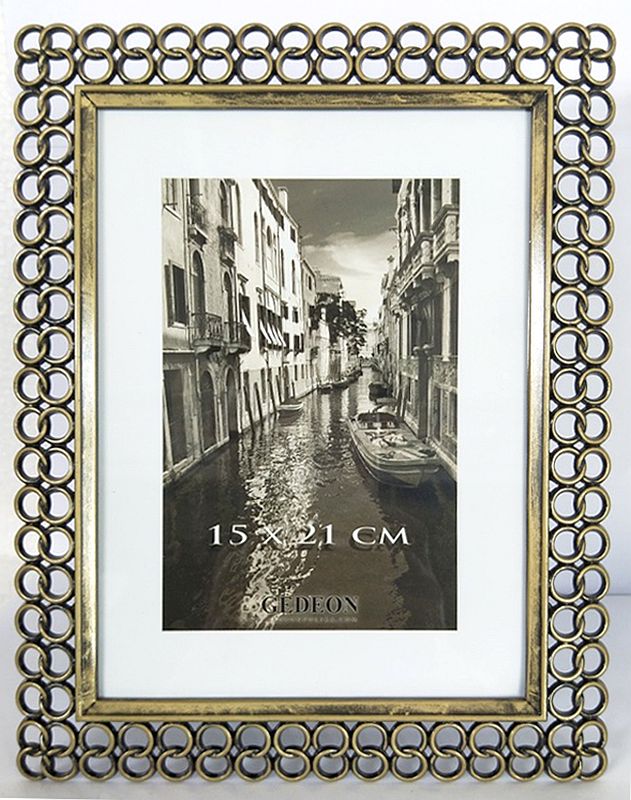 Decorative metal brass frame 15x20cm RM1468G
