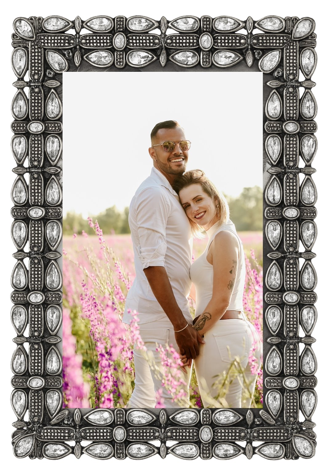 Ramka metalowa RM1646S<br>
Rozmiar ramki: 10x15<br>