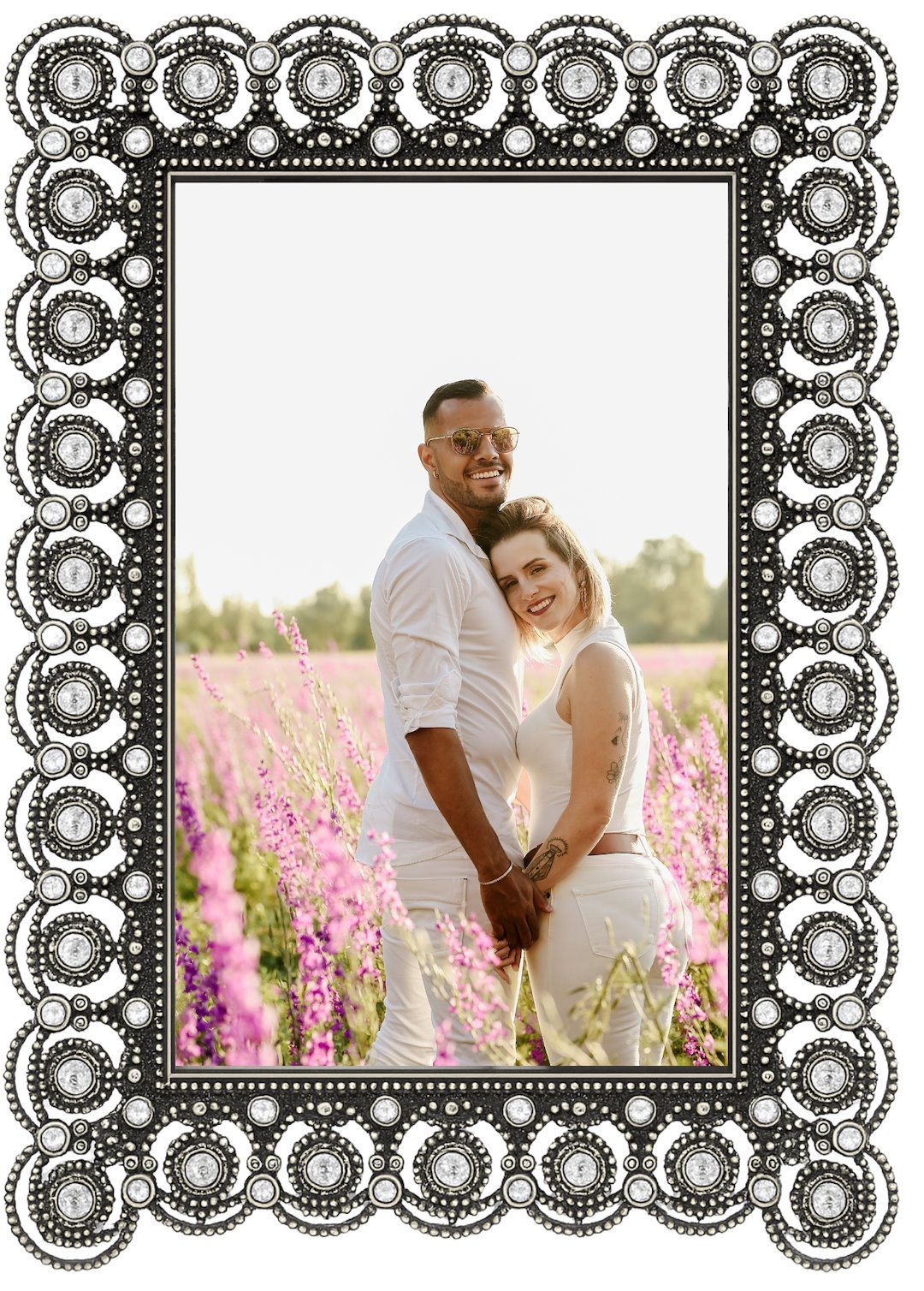 Decorative metal brass frame 10x15cm RM1746S