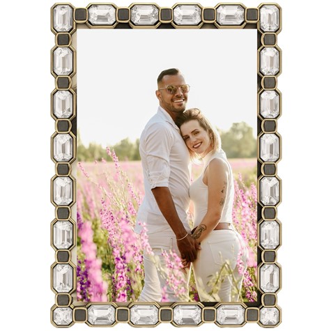 Decorative metal brass frame 10x15cm RM1846G