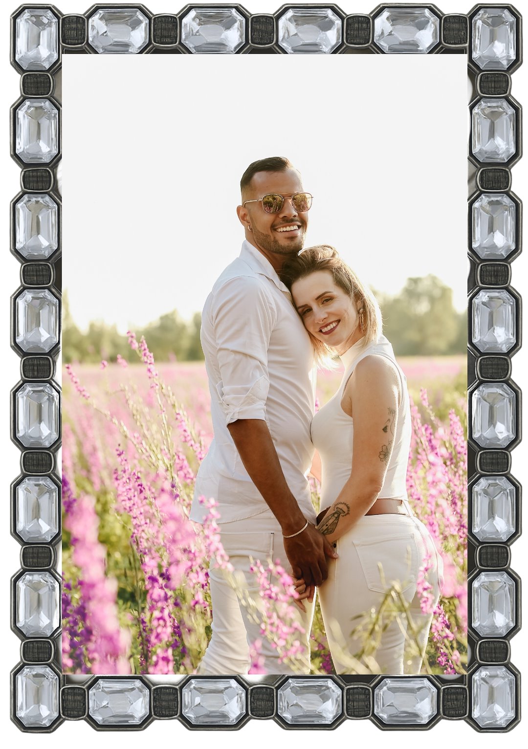 Decorative metal brass frame 10x15cm RM1846S