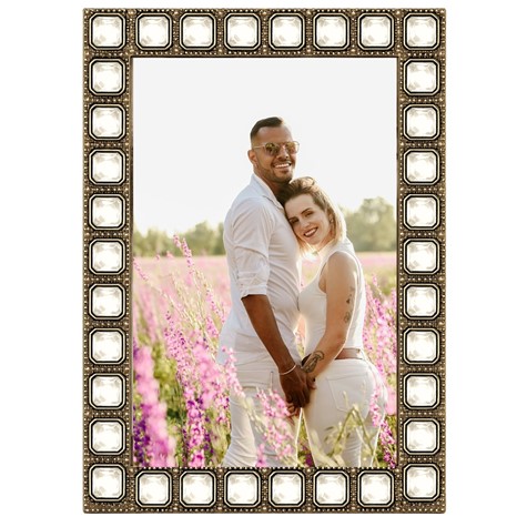 Decorative metal brass frame 13x18cm RM1957G