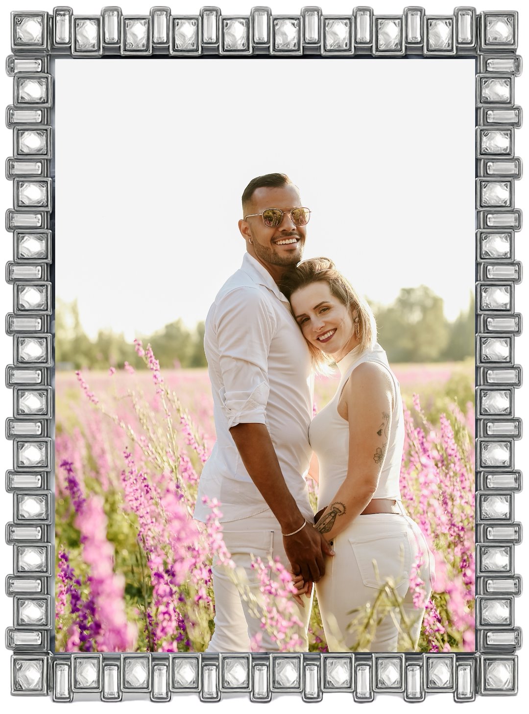 Decorative metal brass frame 13x18cm RM2257S