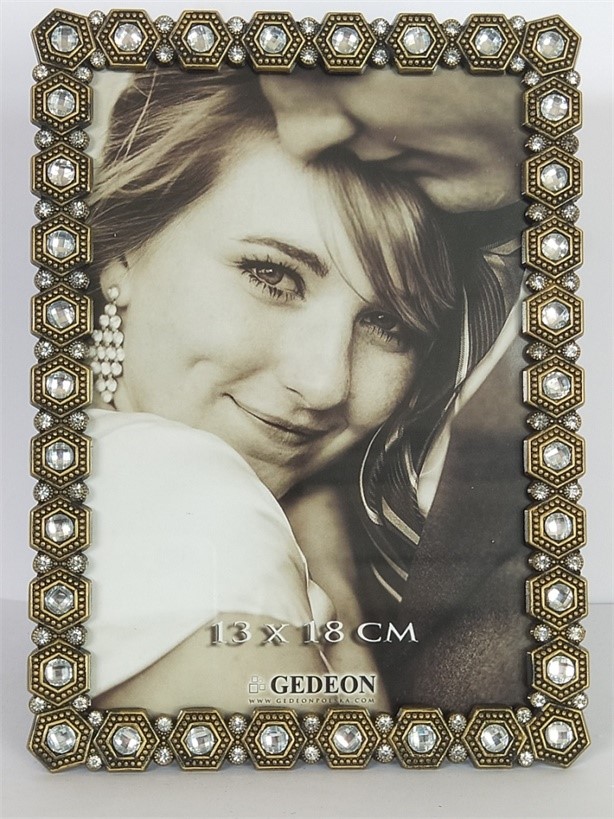 Decorative metal brass frame 13x18cm RM2357G