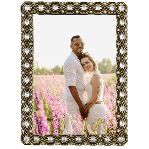 Decorative metal brass frame 13x18cm RM2357G