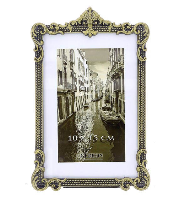 Decorative metal brass frame 10x15cm RM2446G