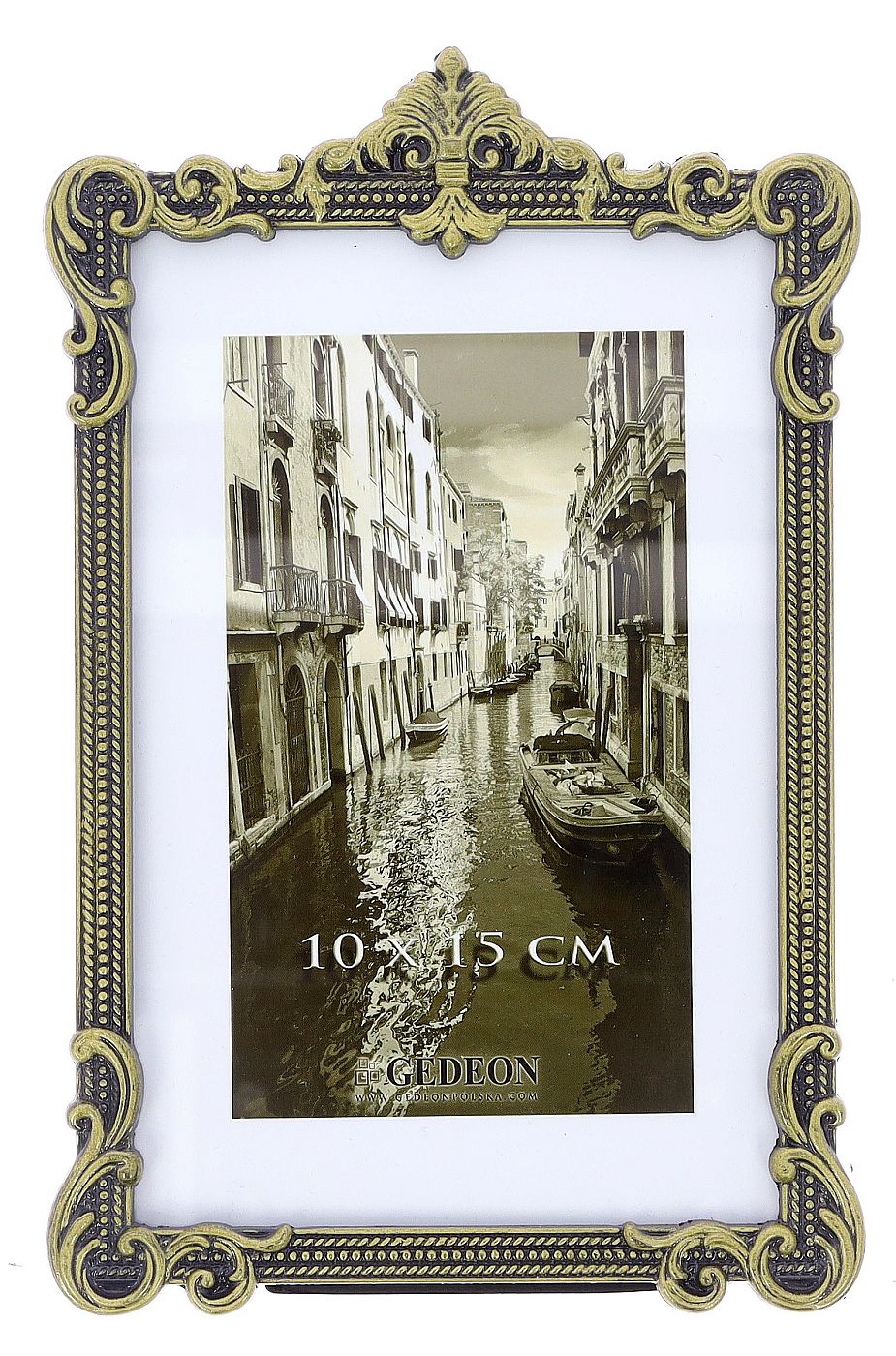 Decorative metal brass frame 10x15cm RM2446G