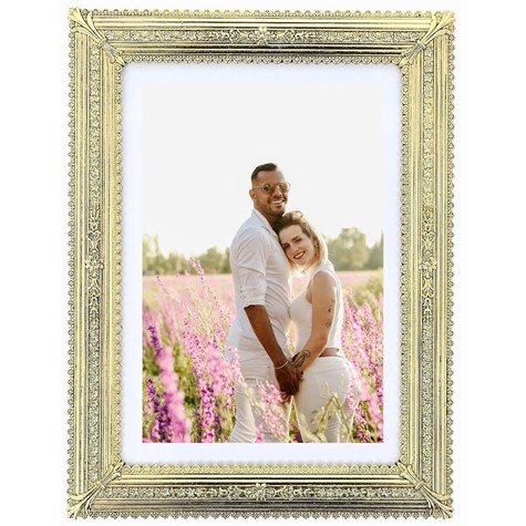 Decorative metal brass frame 13x18cm RM2957NG