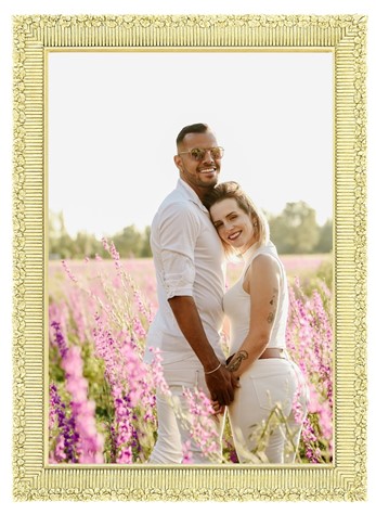 Ramka metalowa RM3946NG<br>
Rozmiar ramki: 10x15<br>