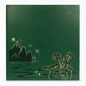 Screw bound pocket album 10x15/500 SB46500 LOTUS POND GREEN