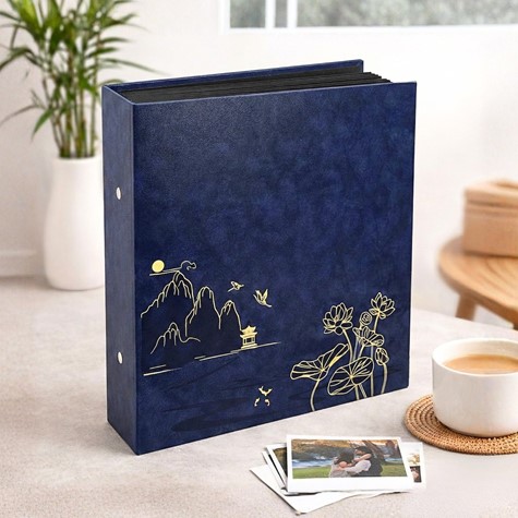 Screw bound pocket album 10x15/1000 SBC461000 LOTUS BLUE