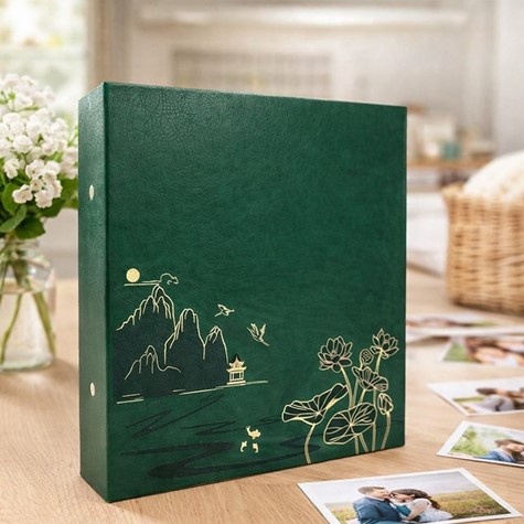 Screw bound pocket album 10x15/1000 SBC461000 LOTUS GREEN