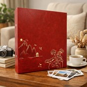 Screw bound pocket album 10x15/1000 SBC461000 LOTUS RED