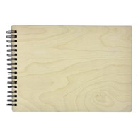 Spiral bound traditional album 23x32/60 SPLH30 PLYWOOD