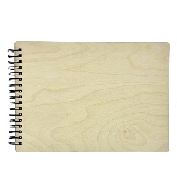 Spiral bound traditional album 23x32/60 SPLH30 PLYWOOD