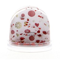 Water globe 90x80 WB1398H  ( hearts )