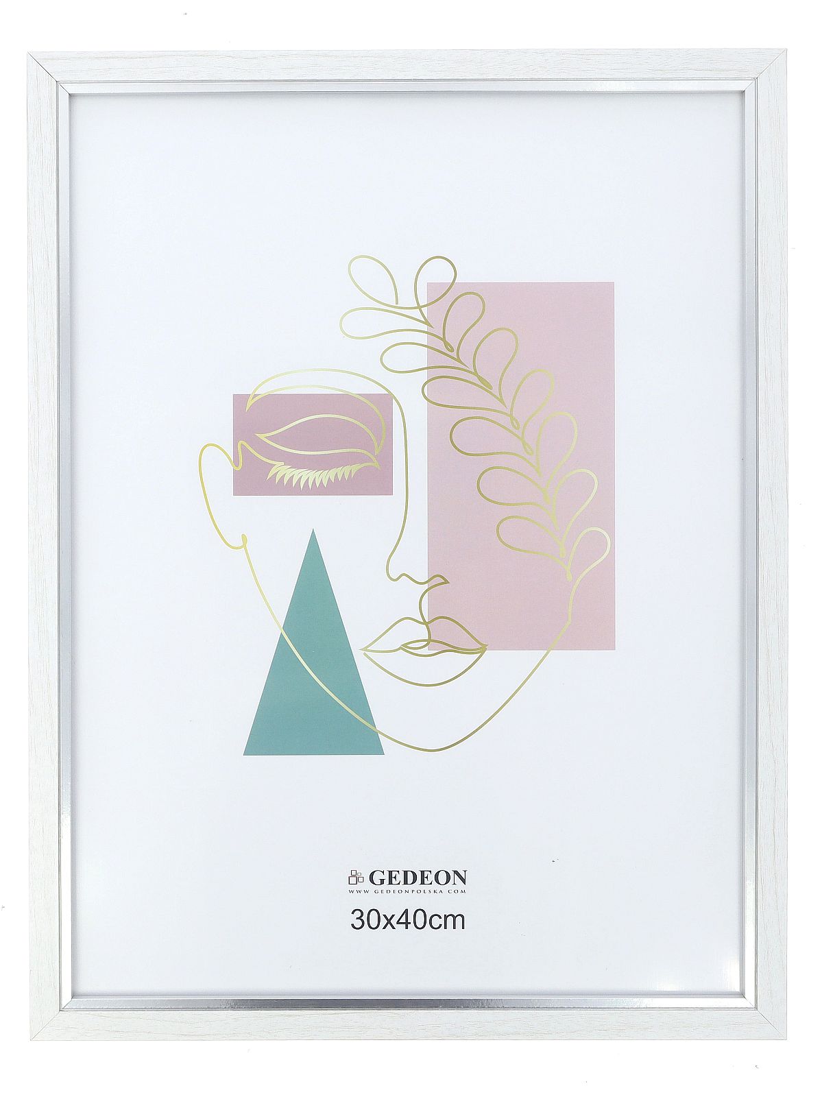 Wooden frame 30x40cm with plexi WF30P (18x15mm)
